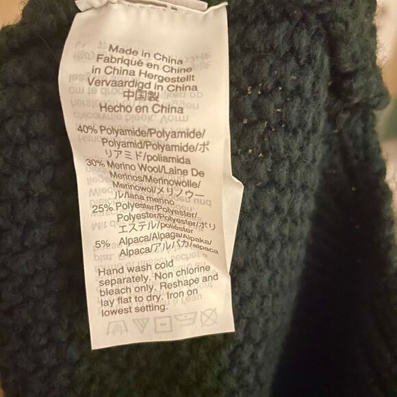 Madewell Alpaca Wool Turtleneck Sweater - Picture 4 of 4